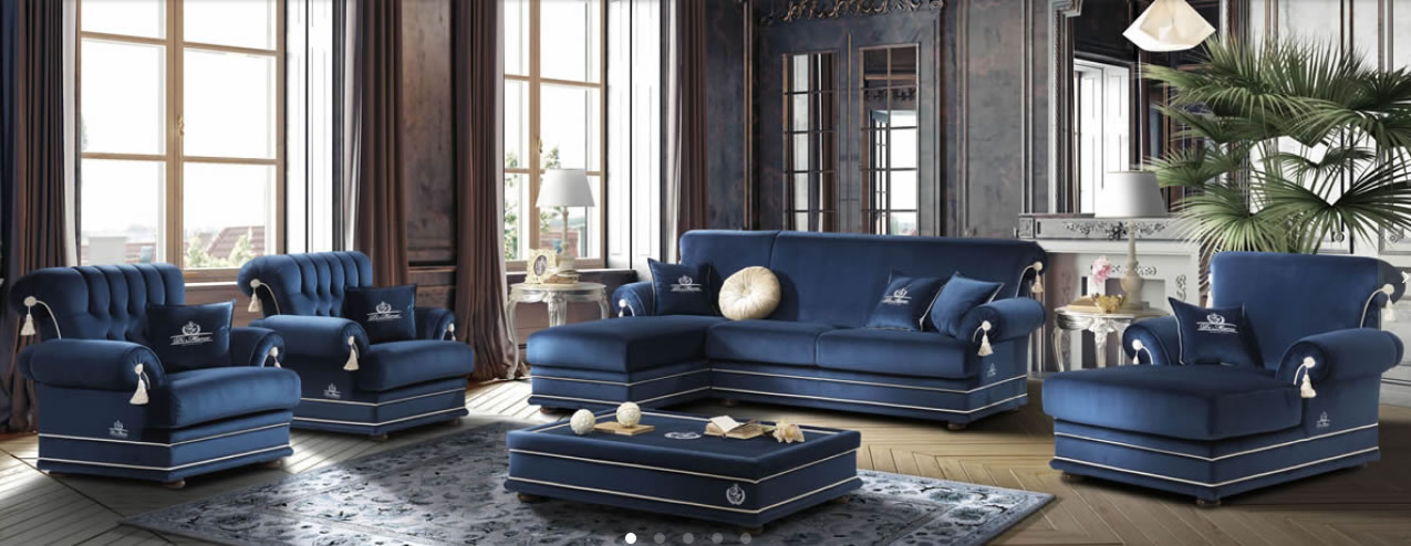 Export sofas made in Italy